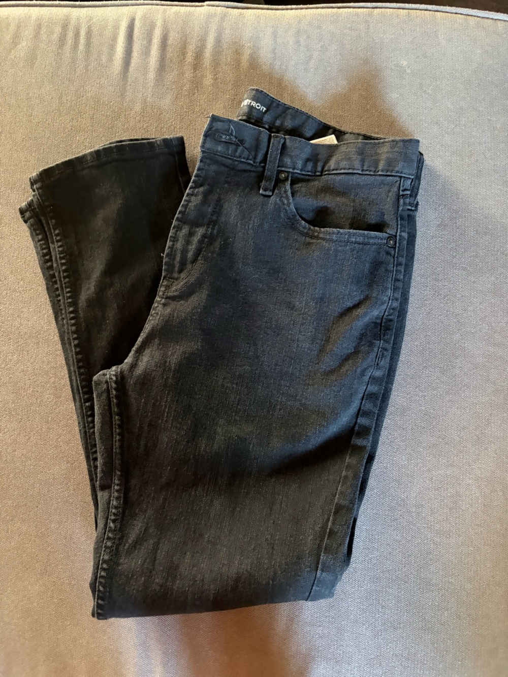 Old Navy Men's Slim Straight Black Jeans